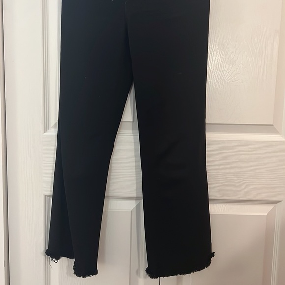 Rag & Bone High Rise Button Up Frayed Ankle Justine Jeans Size 24 - Picture 6 of 8